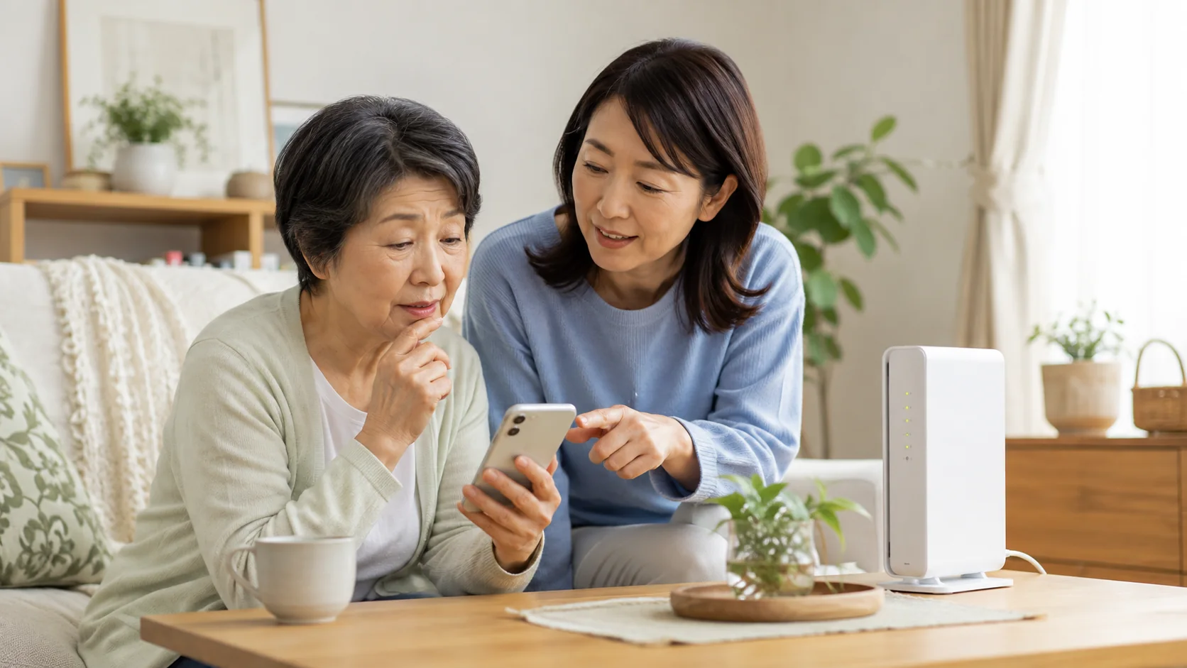 実家のWi-Fiが遅い・つながらないときの確認順｜家族が電話でも案内できる7ステップ